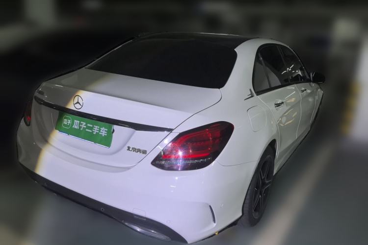Used Mercedes-Benz C-Class 2021 C 260 L Sport Edition Star Collection Rear Right 45 Deg