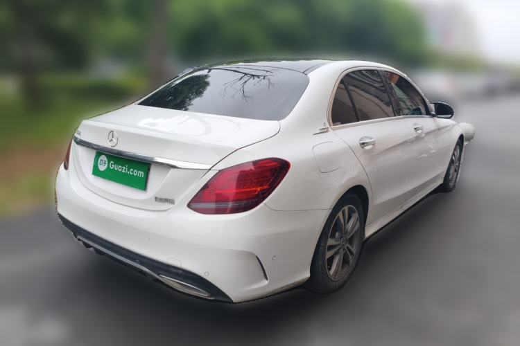 Used Mercedes-Benz C-Class 2021 C 200 L Fashion Edition Sport Version Rear Right 45 Deg