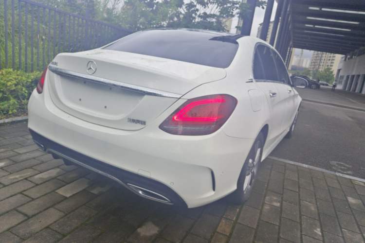 Used Mercedes-Benz C-Class 2021 C 200 L Fashion Edition Sport Version Rear Right 45 Deg