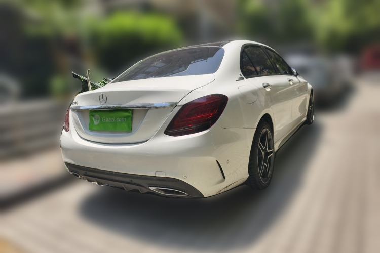 Used Mercedes-Benz C-Class 2021 C 260 L Sport Edition Star Collection Rear Right 45 Deg