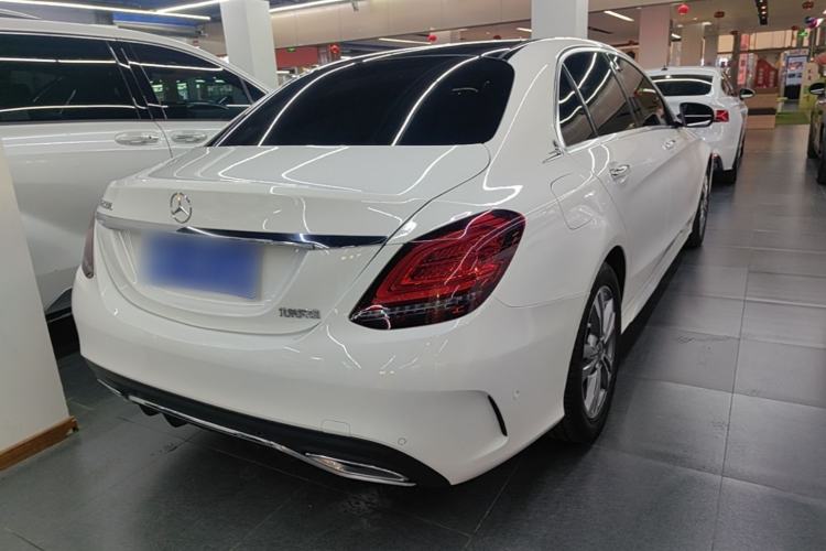 Used Mercedes-Benz C-Class 2021 C 200 L Fashion Edition Sport Version Rear Right 45 Deg