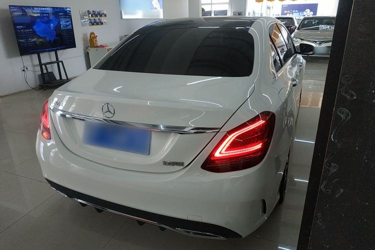 Used Mercedes-Benz C-Class 2021 C 200 L Fashion Edition Sport Version Rear Right 45 Deg