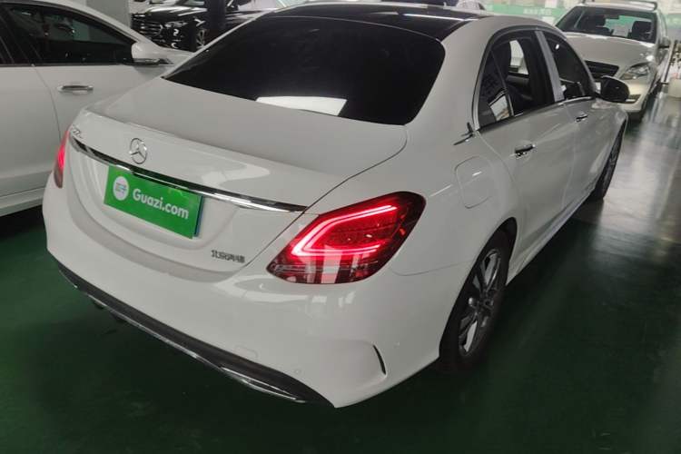 Used Mercedes-Benz C-Class 2021 C 200 L Fashion Edition Sport Version Rear Right 45 Deg