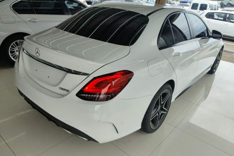 Used Mercedes-Benz C-Class 2021 C 260 Star Edition Rear Right 45 Deg