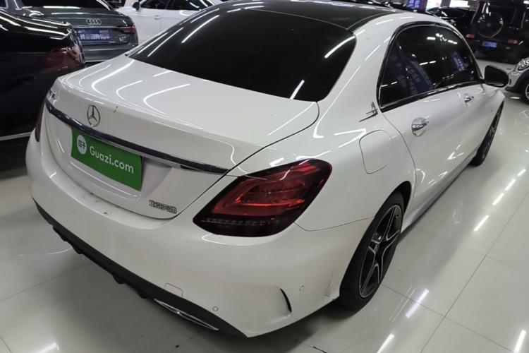Used Mercedes-Benz C-Class 2021 C 260 L Sport Edition Star Collection Rear Right 45 Deg