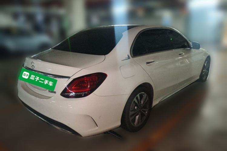 Used Mercedes-Benz C-Class 2021 C 200 L Fashion Edition Sport Version Rear Right 45 Deg