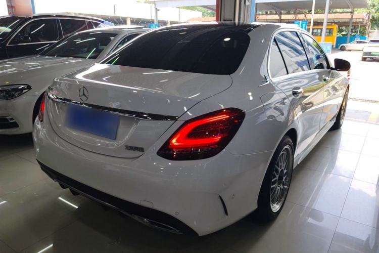 Used Mercedes-Benz C-Class 2021 C 200 L Fashion Edition Sport Version Rear Right 45 Deg
