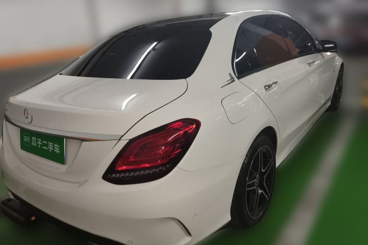 Used Mercedes-Benz C-Class 2021 C 260 L Sport Edition Star Collection Rear Right 45 Deg