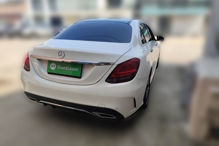 Used Mercedes-Benz C-Class 2021 C 200 L Fashion Edition Sport Version Rear Right 45 Deg