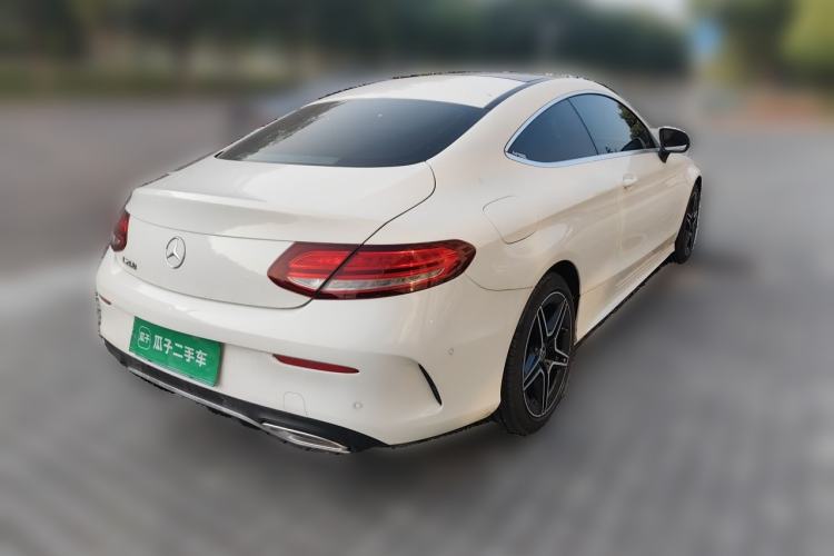 Used Mercedes-Benz C-Class 2021 C 260 Coupe Rear Right 45 Deg