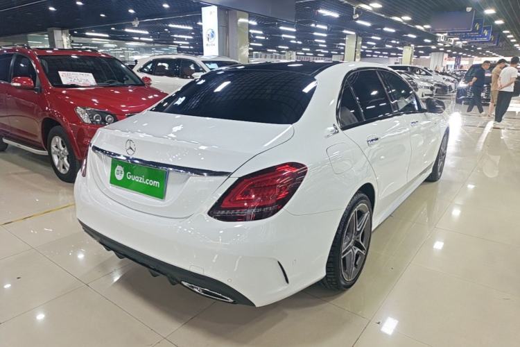 Used Mercedes-Benz C-Class 2021 C 260 L Sport Edition Star Collection Rear Right 45 Deg