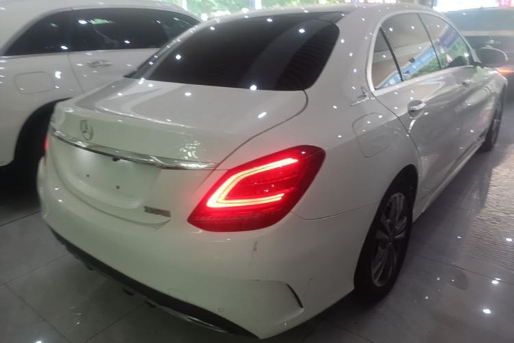 Used Mercedes-Benz C-Class 2021 C 200 L Fashion Edition Sport Version Rear Right 45 Deg