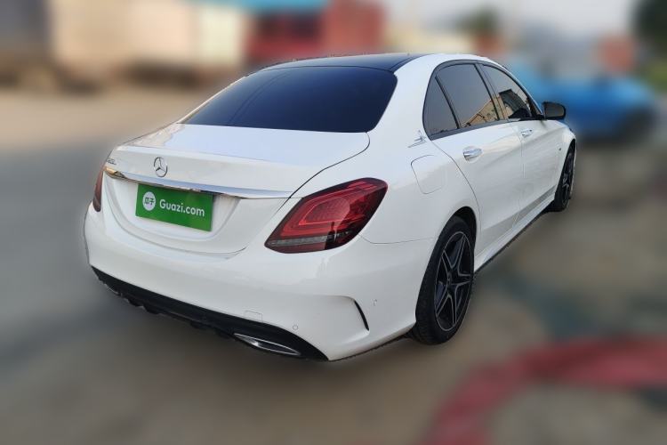 Used Mercedes-Benz C-Class 2021 C 260 L Sport Edition Star Collection Rear Right 45 Deg