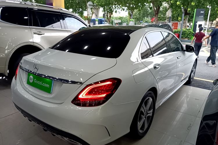 Used Mercedes-Benz C-Class 2021 C 260 L Sport Edition Rear Right 45 Deg