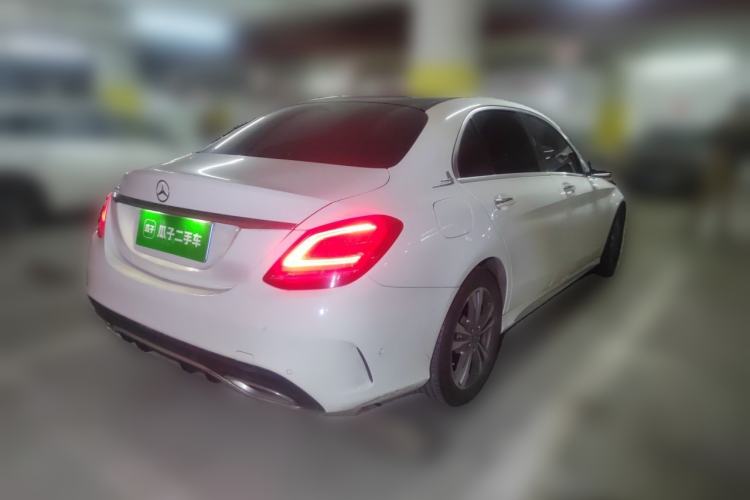 Used Mercedes-Benz C-Class 2021 C 200 L Fashion Edition Sport Version Rear Right 45 Deg