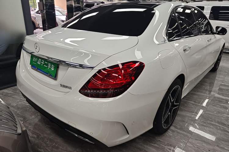 Used Mercedes-Benz C-Class 2021 C 260 L Sport Edition Star Collection Rear Right 45 Deg