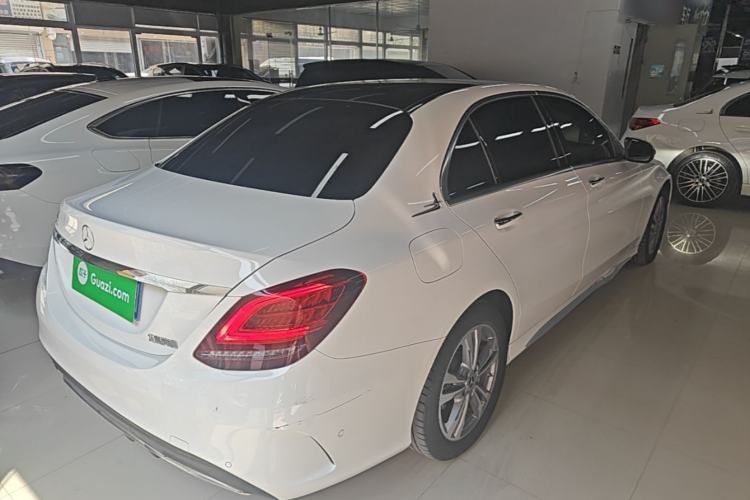 Used Mercedes-Benz C-Class 2021 C 200 L Fashion Edition Sport Version Rear Right 45 Deg