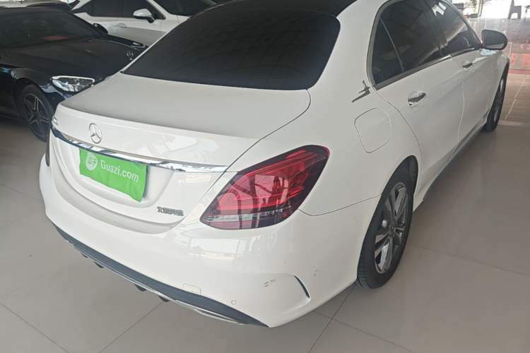 Used Mercedes-Benz C-Class 2021 C 200 L Fashion Edition Sport Version Rear Right 45 Deg