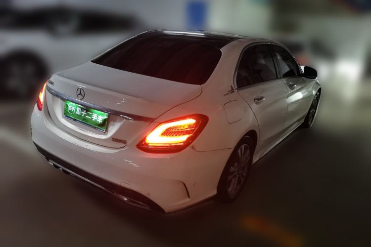Used Mercedes-Benz C-Class 2021 C 200 L Fashion Edition Sport Version Rear Right 45 Deg