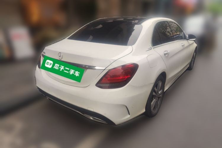 Used Mercedes-Benz C-Class 2021 C 200 L Fashion Edition Sport Version Rear Right 45 Deg