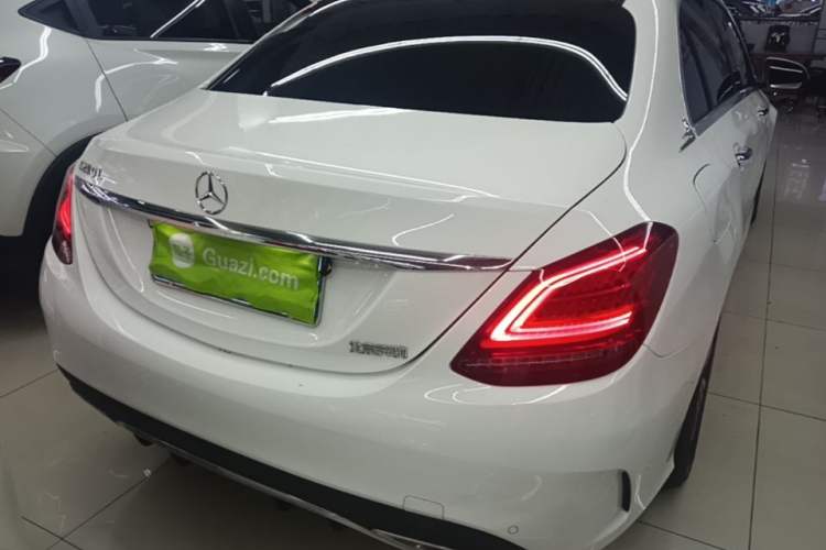 Used Mercedes-Benz C-Class 2021 C 200 L Fashion Edition Sport Version Rear Right 45 Deg