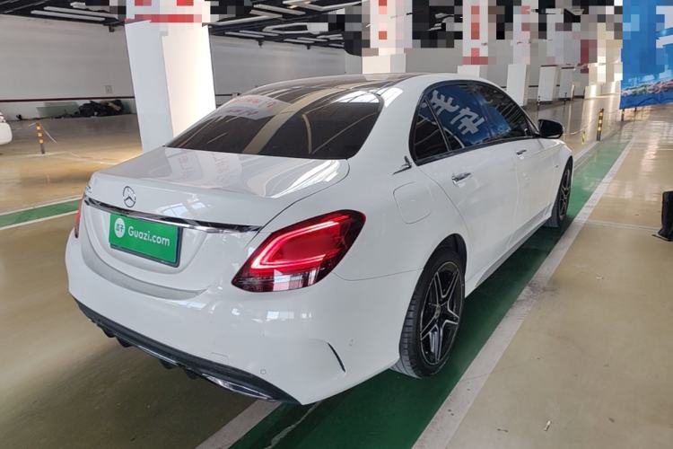 Used Mercedes-Benz C-Class 2021 C 260 L Sport Edition Star Collection Rear Right 45 Deg