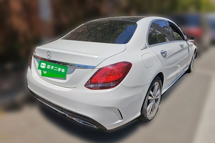 Used Mercedes-Benz C-Class 2021 C 200 L Fashion Edition Sport Version Rear Right 45 Deg