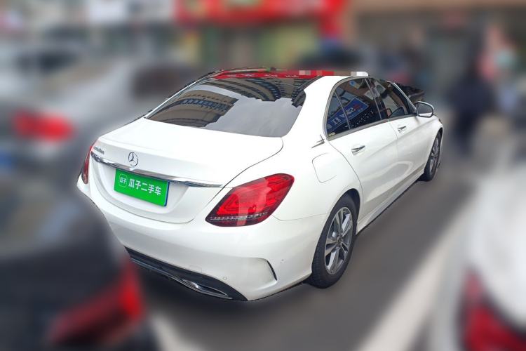Used Mercedes-Benz C-Class 2021 C 200 L Fashion Edition Sport Version Rear Right 45 Deg