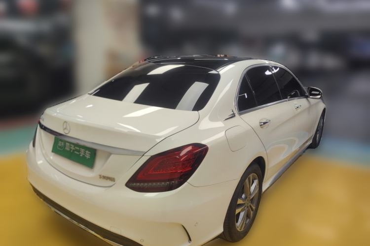 Used Mercedes-Benz C-Class 2021 C 200 L Fashion Edition Sport Version Rear Right 45 Deg