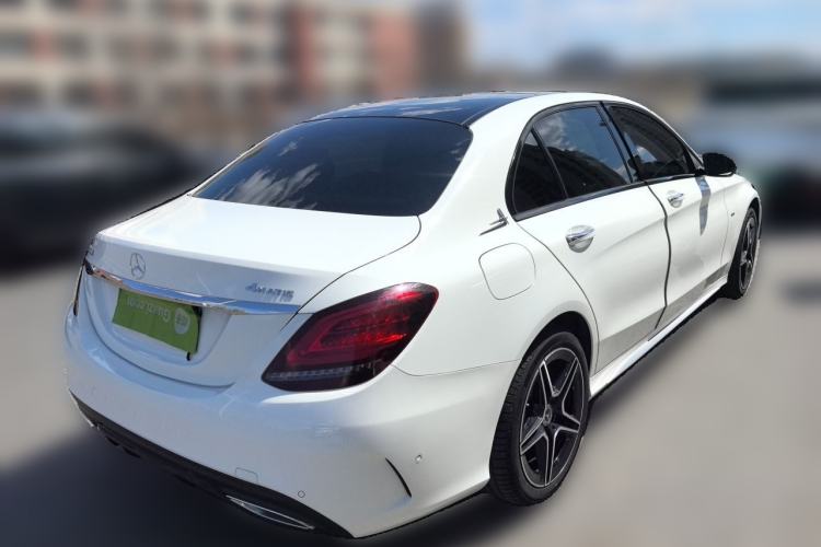 Used Mercedes-Benz C-Class 2021 C 260 L Sport Edition Star Collection Rear Right 45 Deg