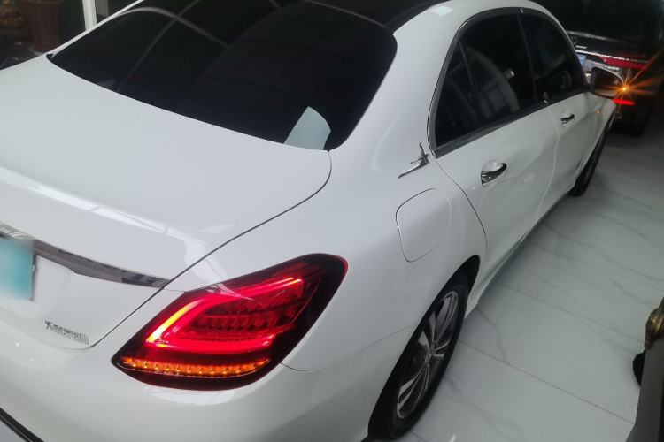 Used Mercedes-Benz C-Class 2021 C 200 L Fashion Edition Sport Version Rear Right 45 Deg