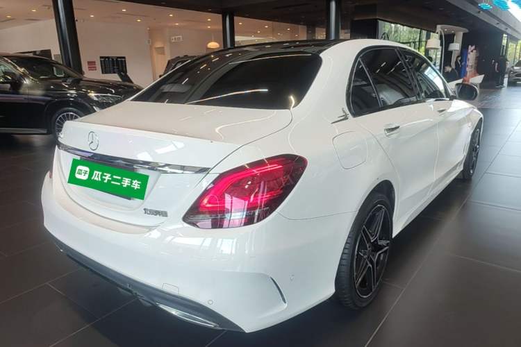 Used Mercedes-Benz C-Class 2021 C 260 L Sport Edition Star Collection Rear Right 45 Deg