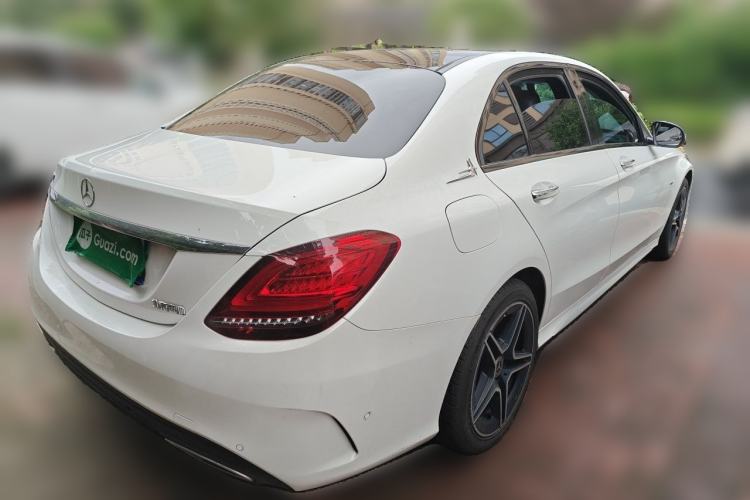 Used Mercedes-Benz C-Class 2021 C 260 L Sport Edition Star Collection Rear Right 45 Deg