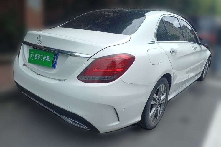 Used Mercedes-Benz C-Class 2021 C 200 L Fashion Edition Sport Version Rear Right 45 Deg