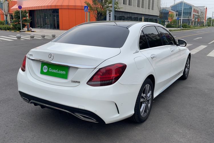 Used Mercedes-Benz C-Class 2021 C 200 L Fashion Edition Sport Version Rear Right 45 Deg