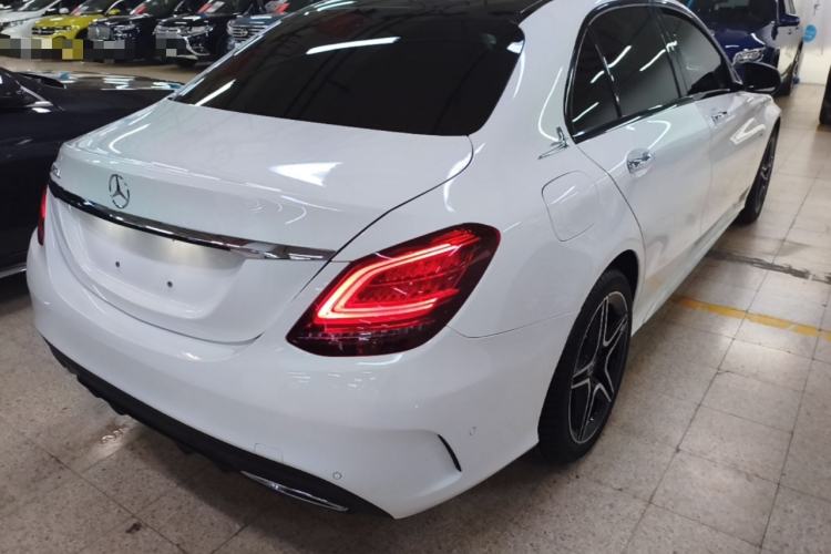 Used Mercedes-Benz C-Class 2021 C 260 L Sport Edition Star Collection Rear Right 45 Deg