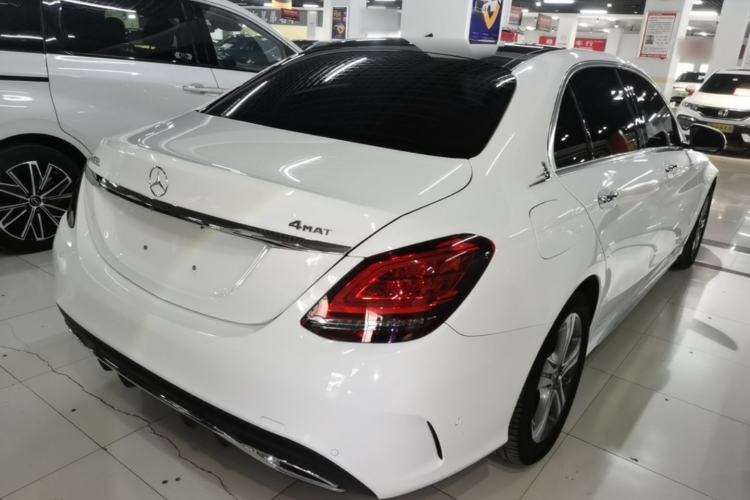 Used Mercedes-Benz C-Class 2021 C 260 L Sport Edition Rear Right 45 Deg