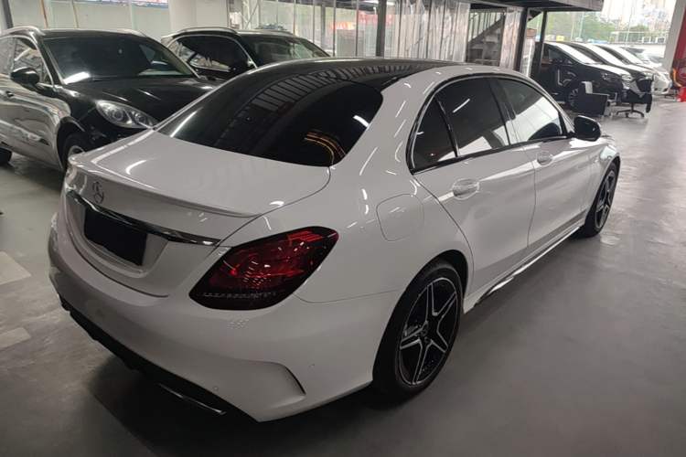 Used Mercedes-Benz C-Class 2021 C 260 Star Edition Rear Right 45 Deg