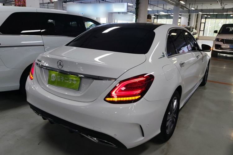 Used Mercedes-Benz C-Class 2021 C 200 L Fashion Edition Sport Version Rear Right 45 Deg