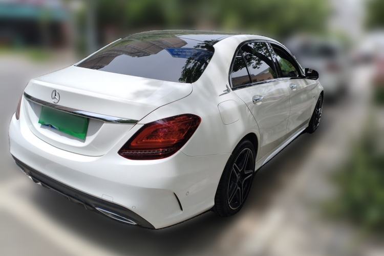 Used Mercedes-Benz C-Class 2021 C 260 L Sport Edition Star Collection Rear Right 45 Deg