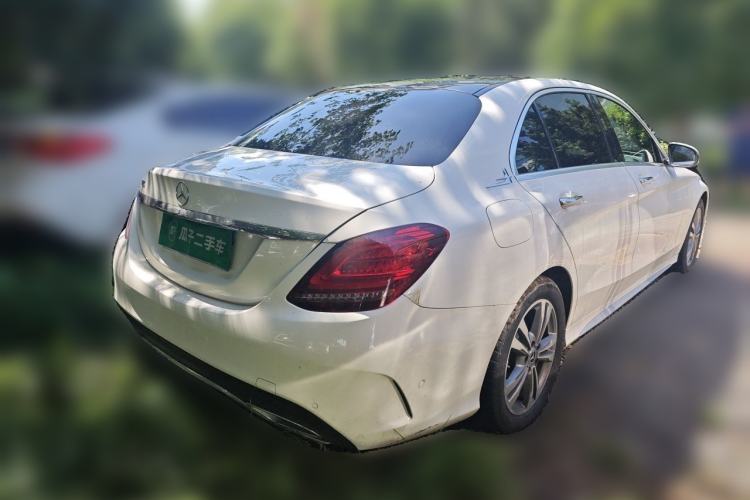 Used Mercedes-Benz C-Class 2021 C 200 L Fashion Edition Sport Version Rear Right 45 Deg