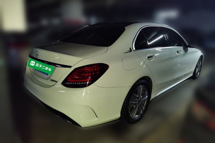 Used Mercedes-Benz C-Class 2021 C 200 L Fashion Edition Sport Version Rear Right 45 Deg
