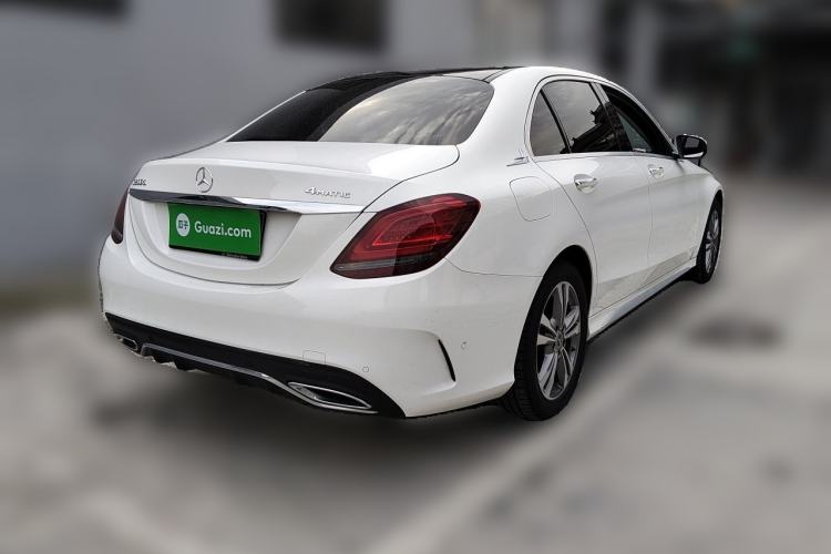 Used Mercedes-Benz C-Class 2021 C 200 L Fashion Edition Sport Version Rear Right 45 Deg