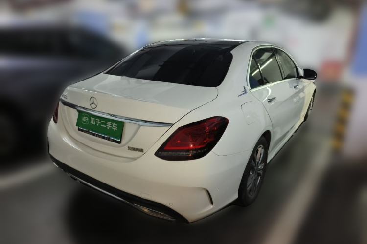 Used Mercedes-Benz C-Class 2021 C 200 L Fashion Edition Sport Version Rear Right 45 Deg