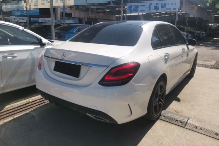 Used Mercedes-Benz C-Class 2021 C 260 L Sport Edition Star Collection Rear Right 45 Deg