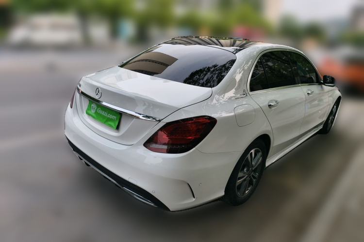 Used Mercedes-Benz C-Class 2021 C 200 L Fashion Edition Sport Version Rear Right 45 Deg