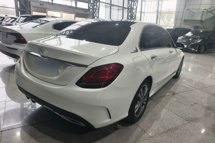 Used Mercedes-Benz C-Class 2021 C 200 L Fashion Edition Sport Version Rear Right 45 Deg