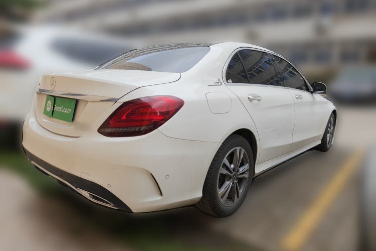 Used Mercedes-Benz C-Class 2021 C 200 L Fashion Edition Sport Version Rear Right 45 Deg
