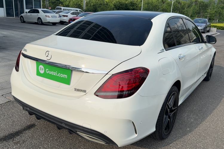 Used Mercedes-Benz C-Class 2021 C 260 L Sport Edition Star Collection Rear Right 45 Deg