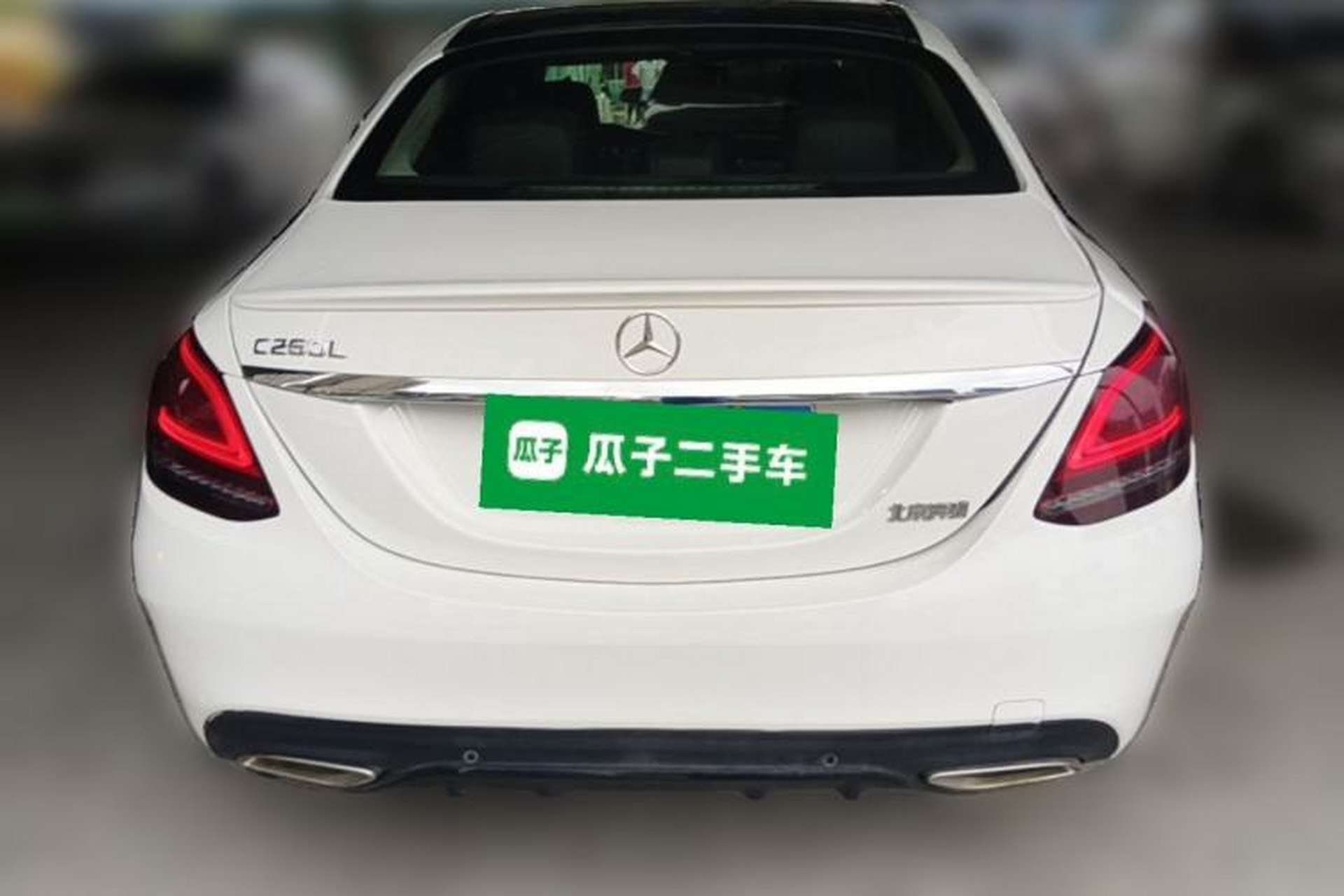 Used Mercedes-Benz C-Class 2021 C 260 L Sport Edition Rear